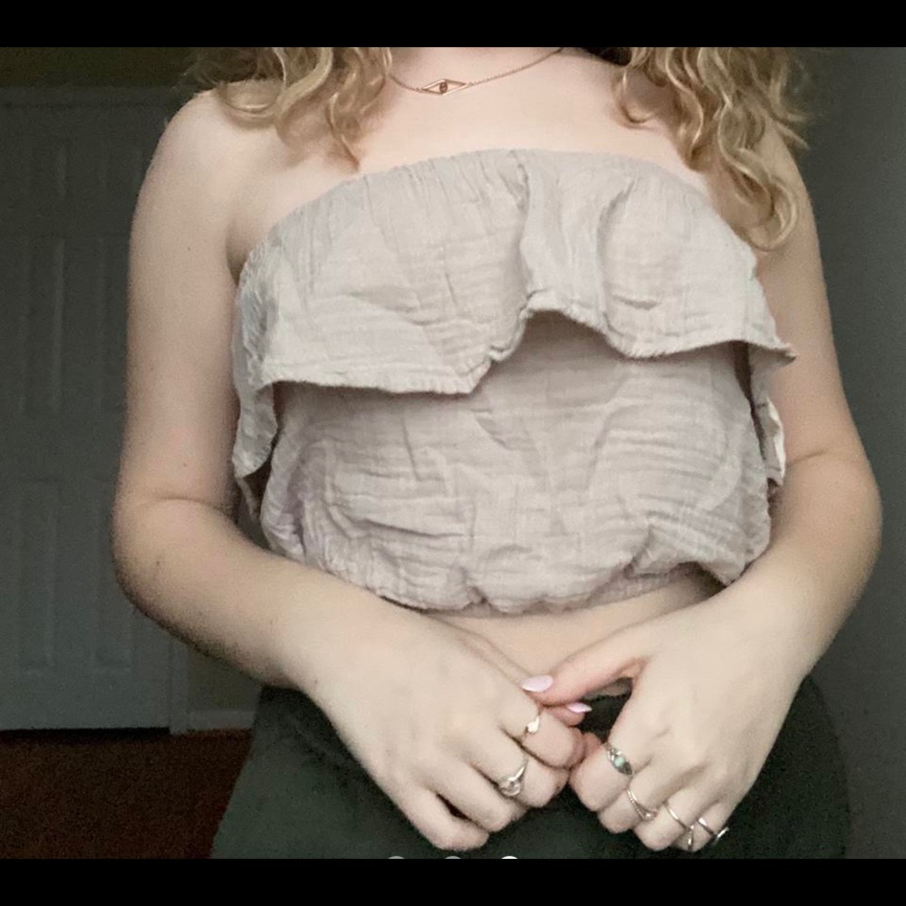 Aerie Flowy tub top